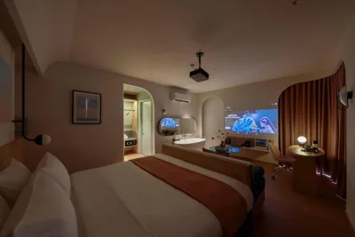 Appartement Deluxe une chambre avec vue sur la ville — The Urban Resort City Center by Circadian